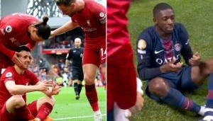 悼念若塔！登贝莱补时锁胜局，进球后复刻若塔庆祝动作