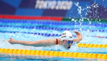 米兰体育官网-张雨霏100蝶亚军不缺"含金量"  冲200蝶金牌有戏